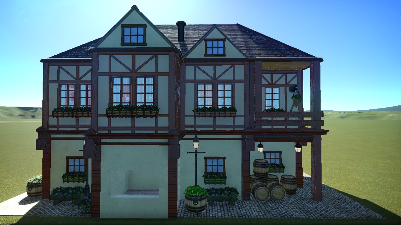 Haus für 1 Laden ,  Fachwerkhaus