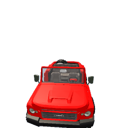Red kids Car