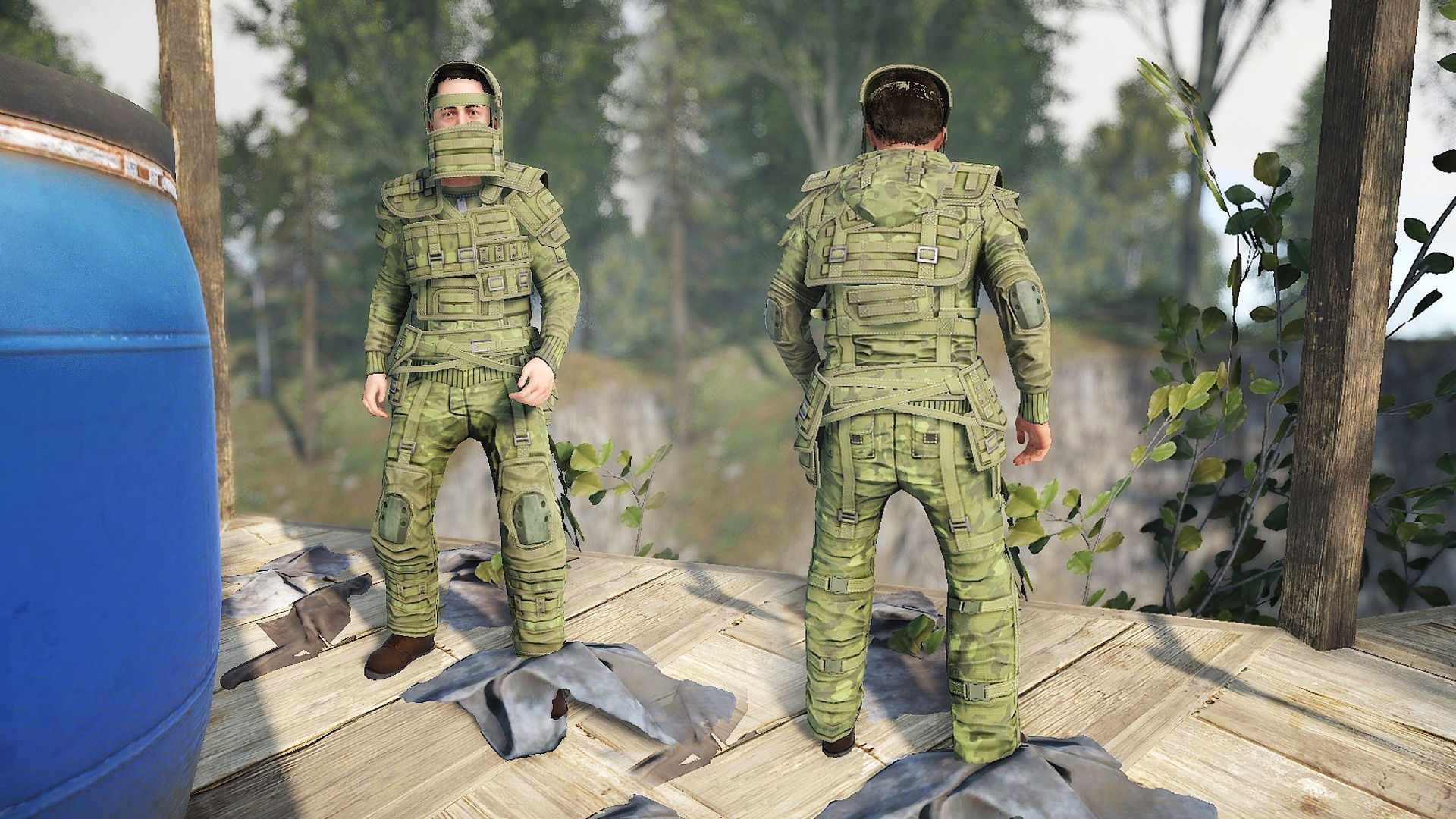 Forest Raiders Roadsign Pants