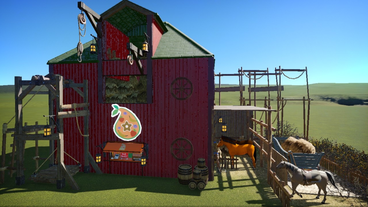 Western,Scheune, Stall