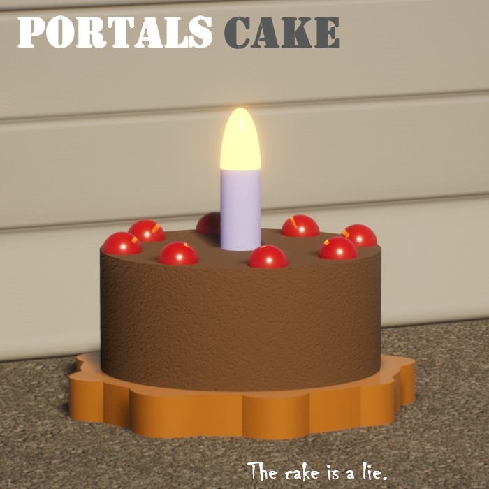Portal Cake