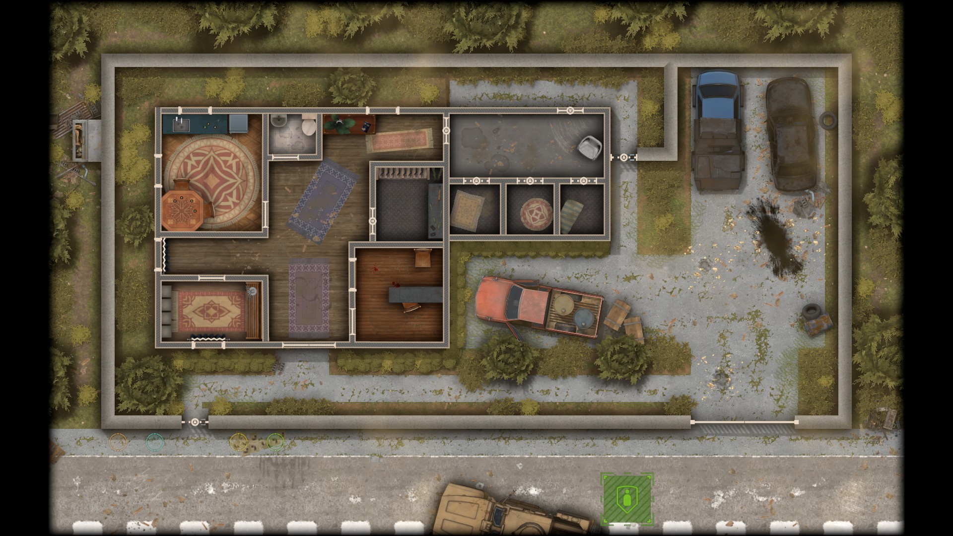 Troubles in Africa: " Police Station"