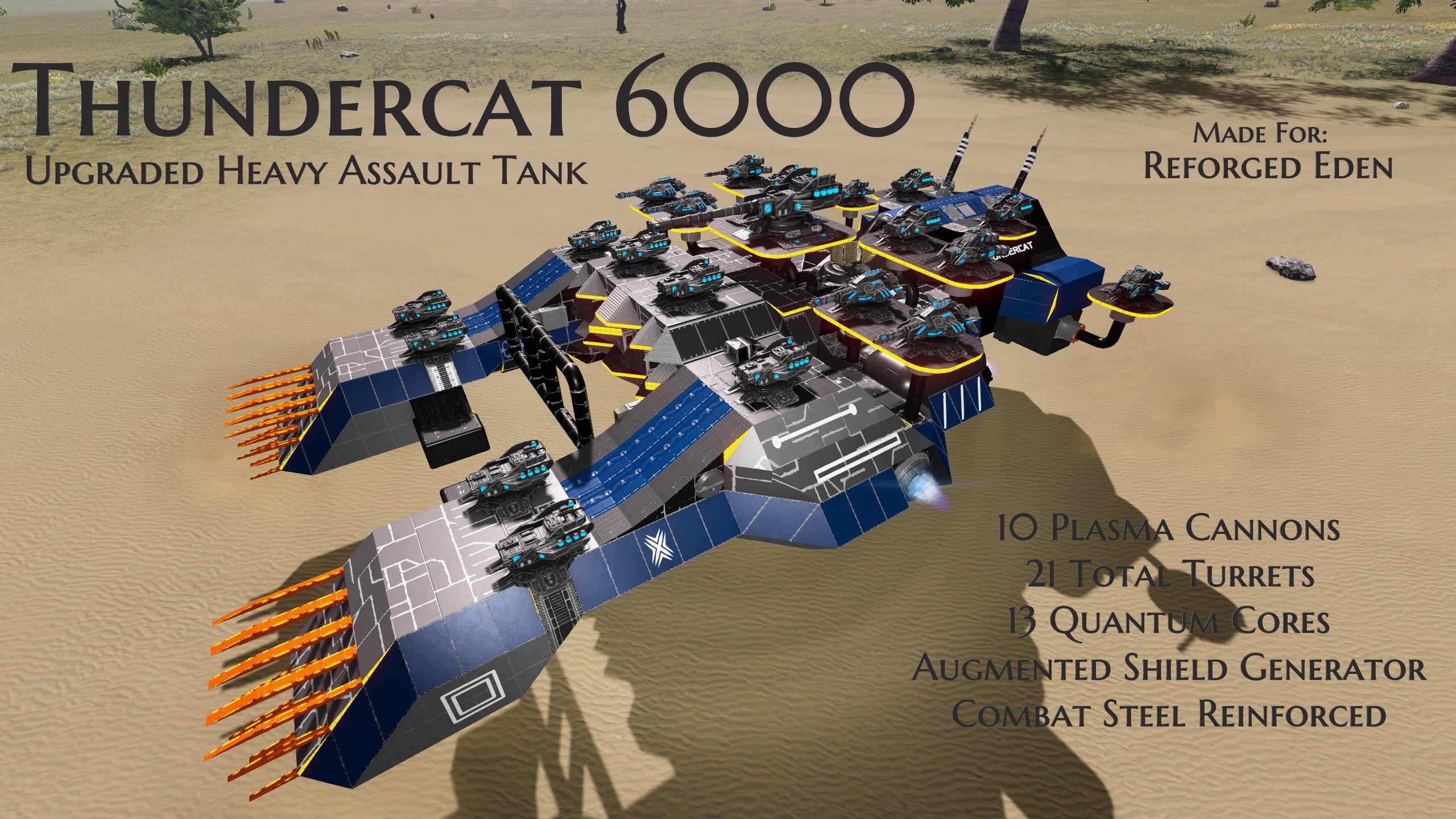 Thundercat 6000 - Upgraded Heavy Assault Tank