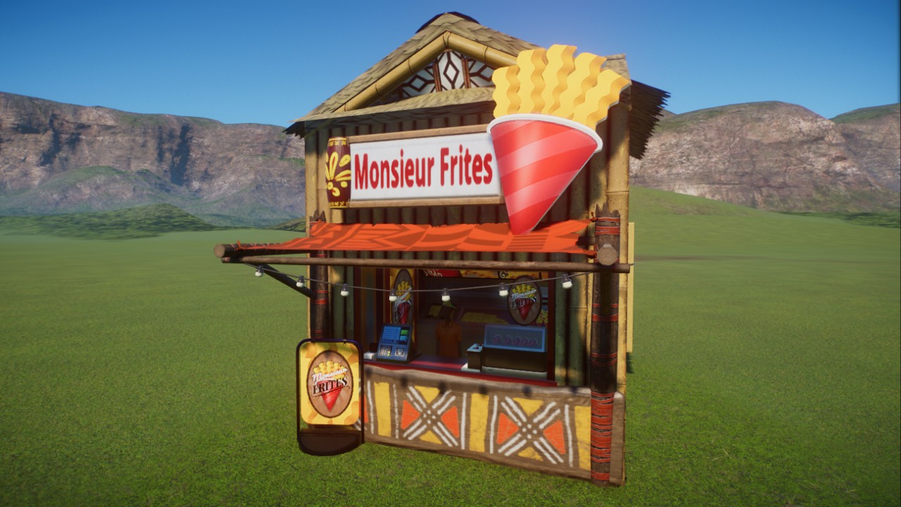 Tiki style - Monsieur Frites [by stunfish]