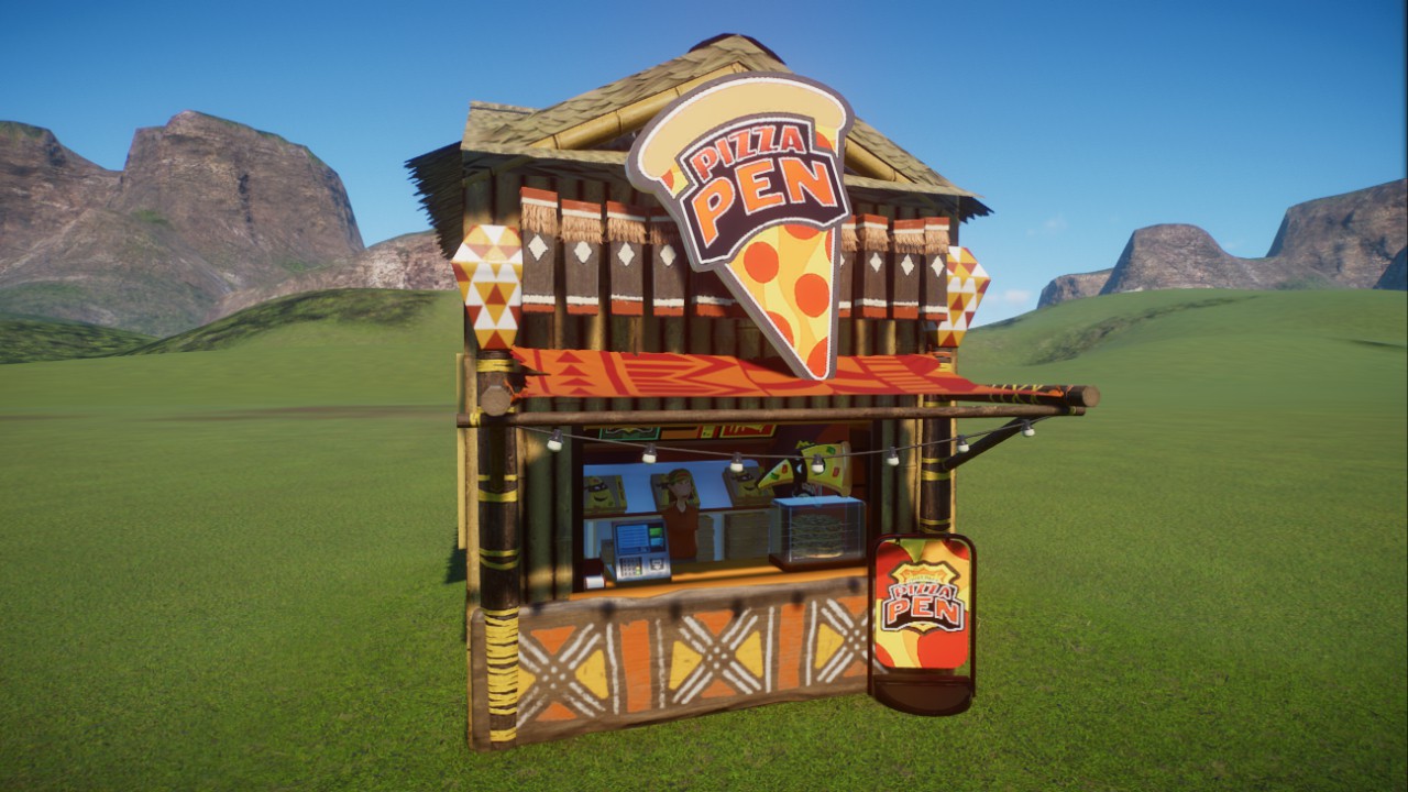 Tiki style - Pizza Pen [by stunfish]