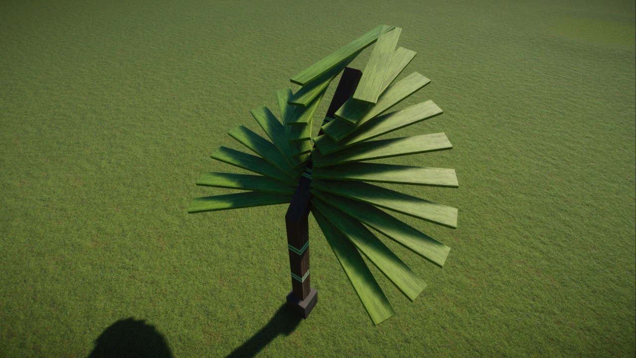 Walkway shade - Giant Leaf [by stunfish]
