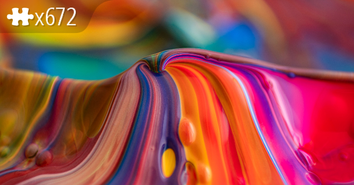 Mountain of paint
