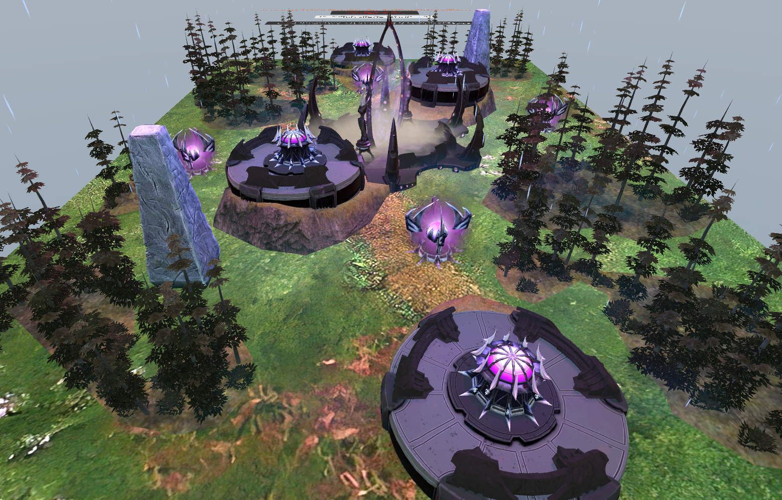 Forest Webway "Dark" - Strike Force - FTC 40k Map Base 9th - v2.34