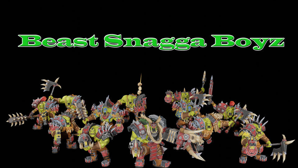 Ork Beast Snagga Boyz