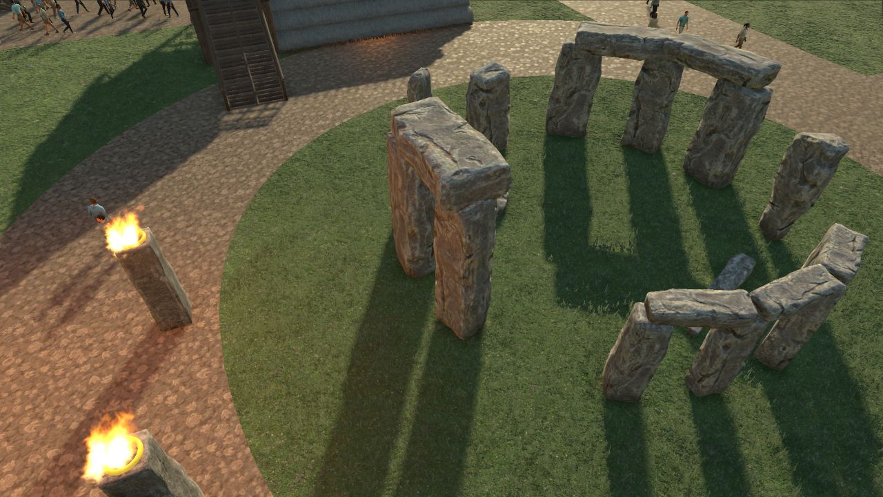 Stone Age Pillar Fire
