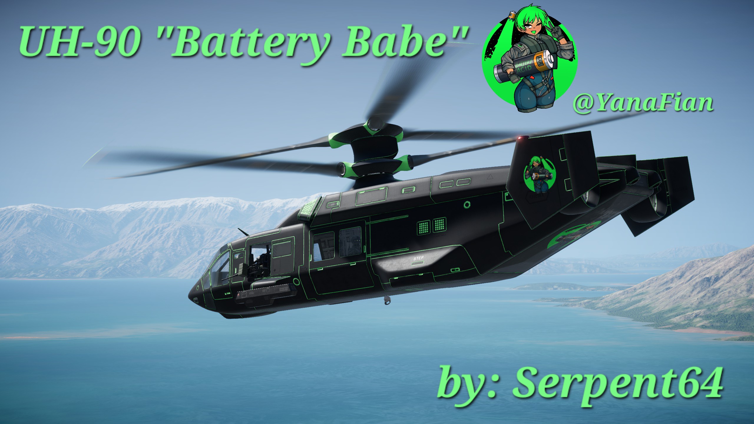 UH-90 "Battery Babe"