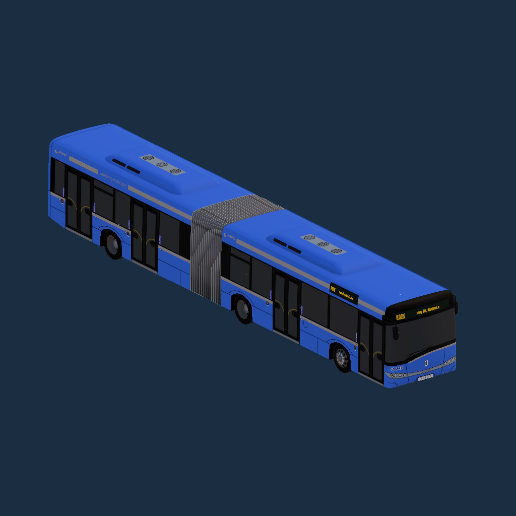 Solaris Urbino 18 III MVG München mbH (westen) Grundlack