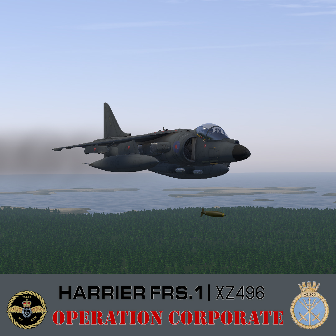 Harrier FRS.1 | XZ496 FKW 82’