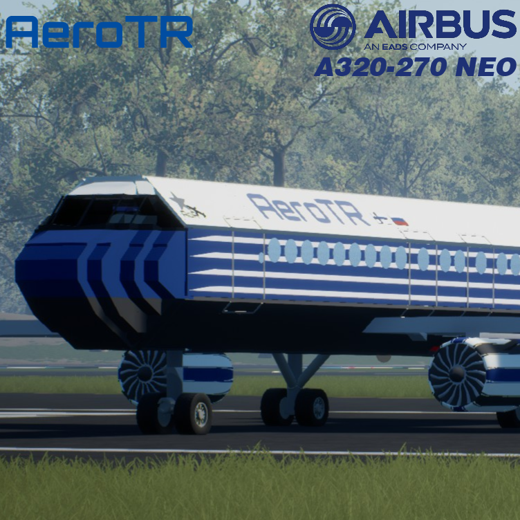 Softbody AIR LINER Airbus A320-270 NEO AeroTR Airlines
