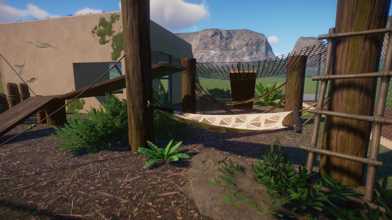 Modern Climbing Habitat
