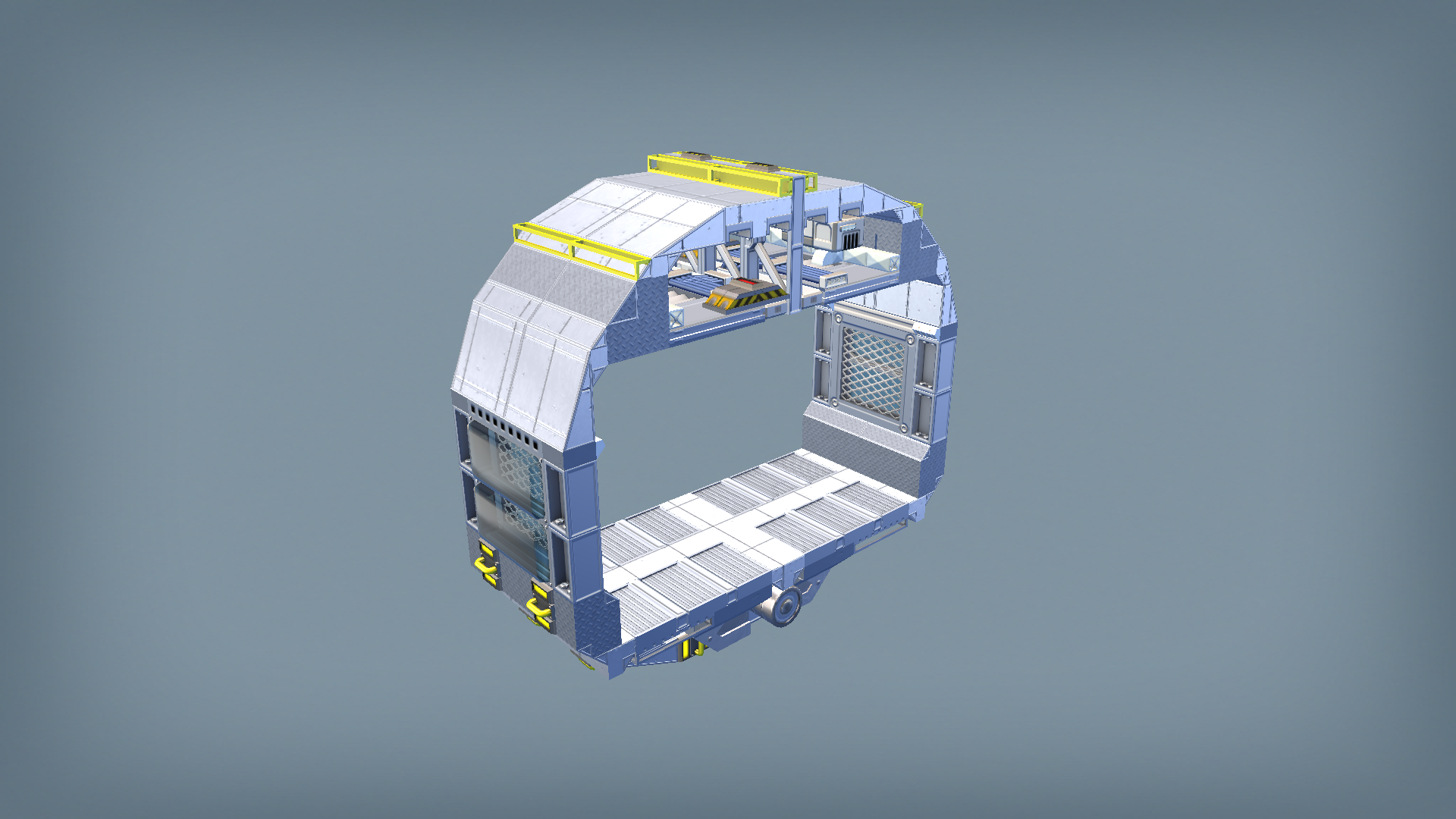 space station I large corridor 3/4