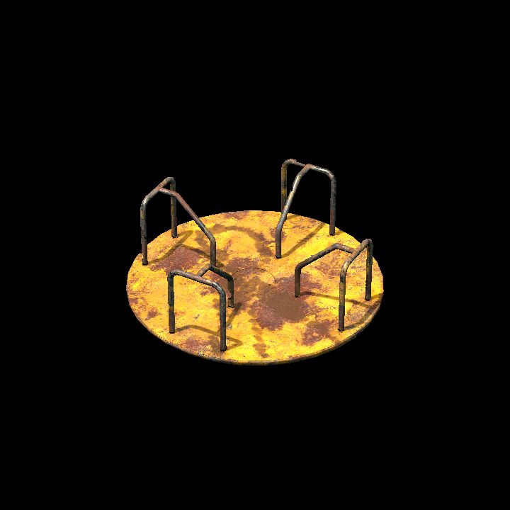 old roundabout (animated)