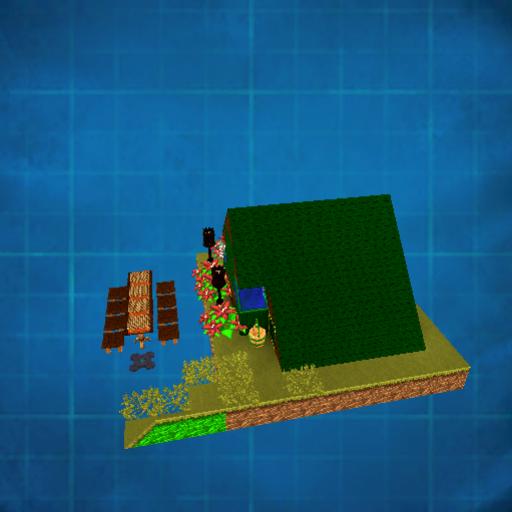 tent and picknick table