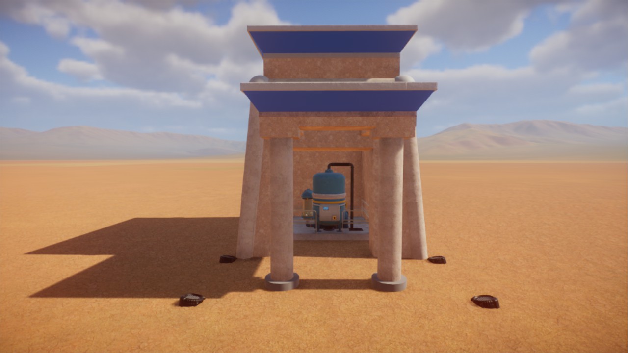 Old Egypt - Water Treatment House