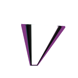 Purple  Florescent lighting Panel 2m x 25cm
