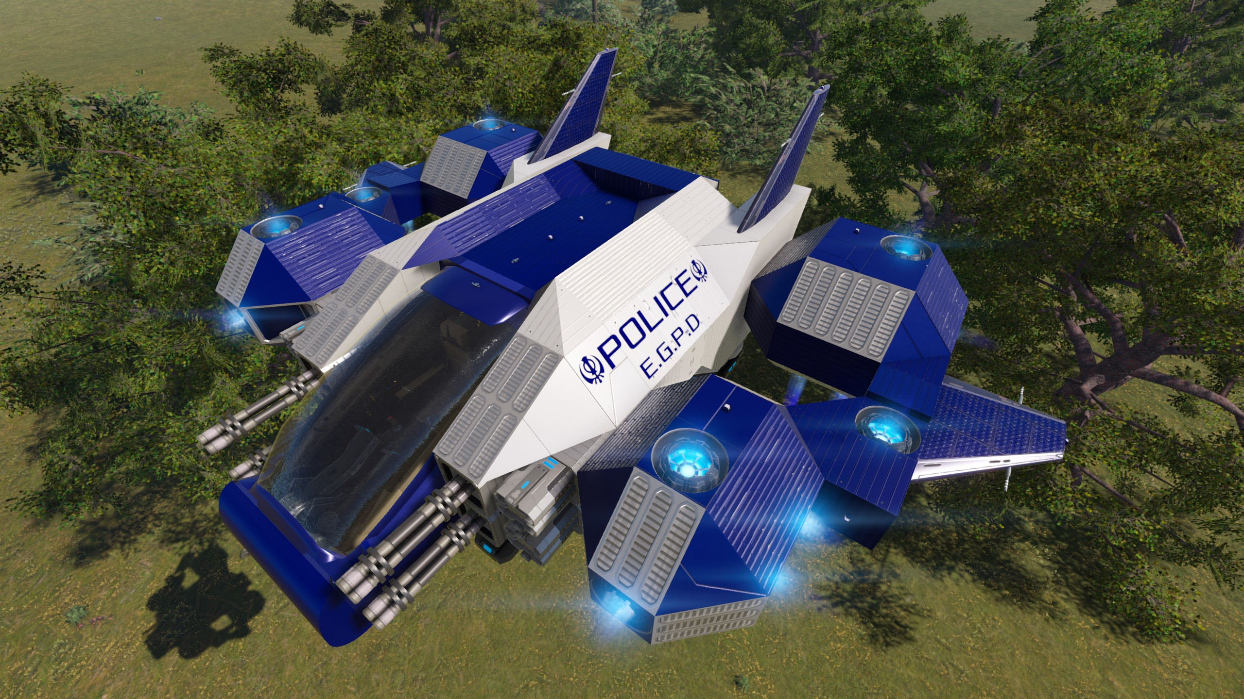 Rook VFCMP - Small And Agile Police Patrol Fighter With Cell