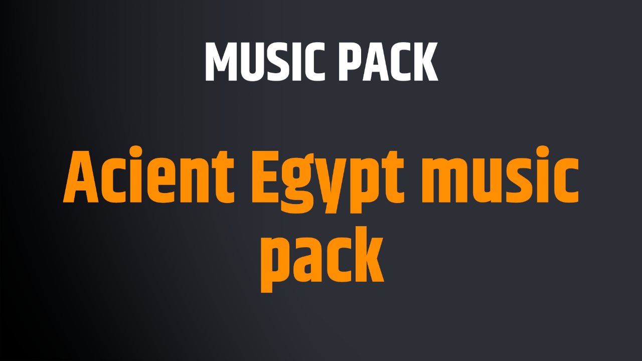 Ancient Egypt music pack