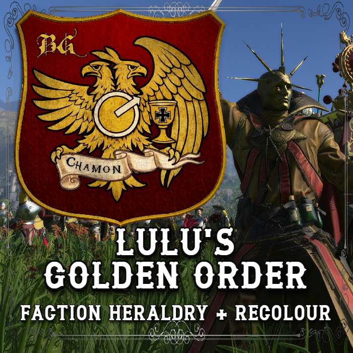 Lulu's Golden Order (faction heraldry and recolour)