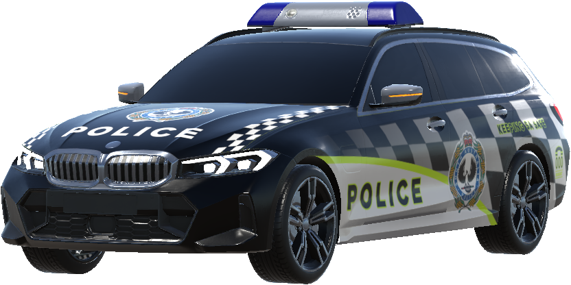 Australian SA Police Black