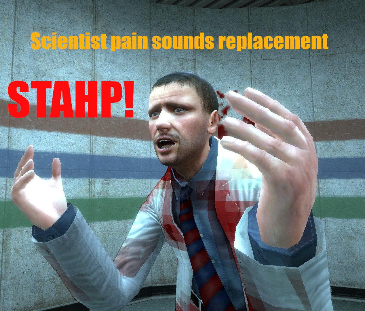 Scientist "STAHP" pain sounds