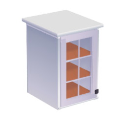 Comet's Kitchen Cabinet Left Window