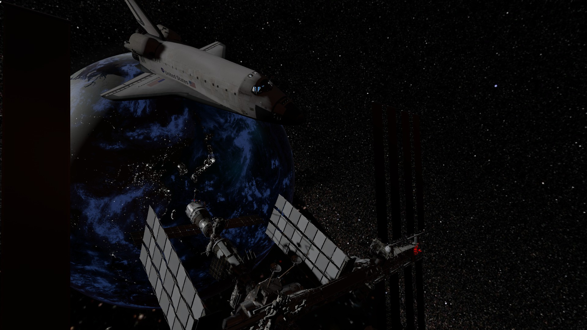 International Space Station (For OneWorld Recycled)