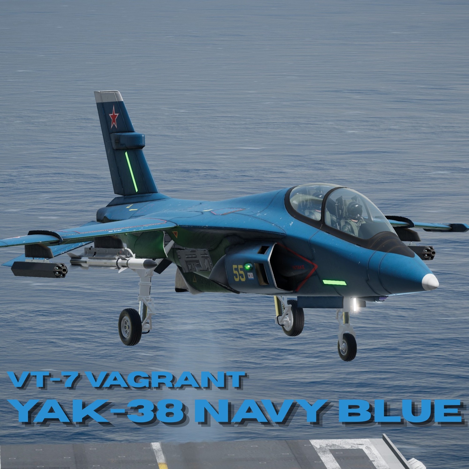 Yak-38 Navy Blue - VT-7 Vagrant