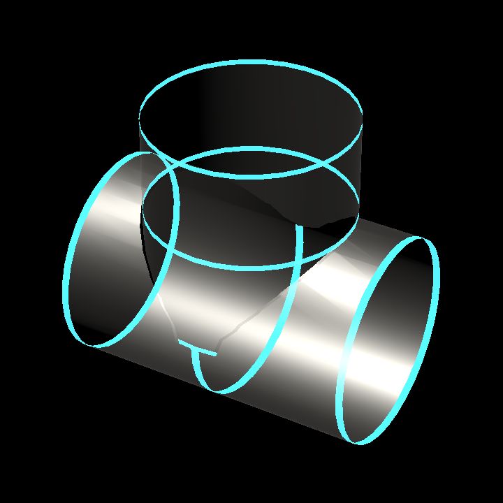 A Modular Glass Tunnels - T junc 2