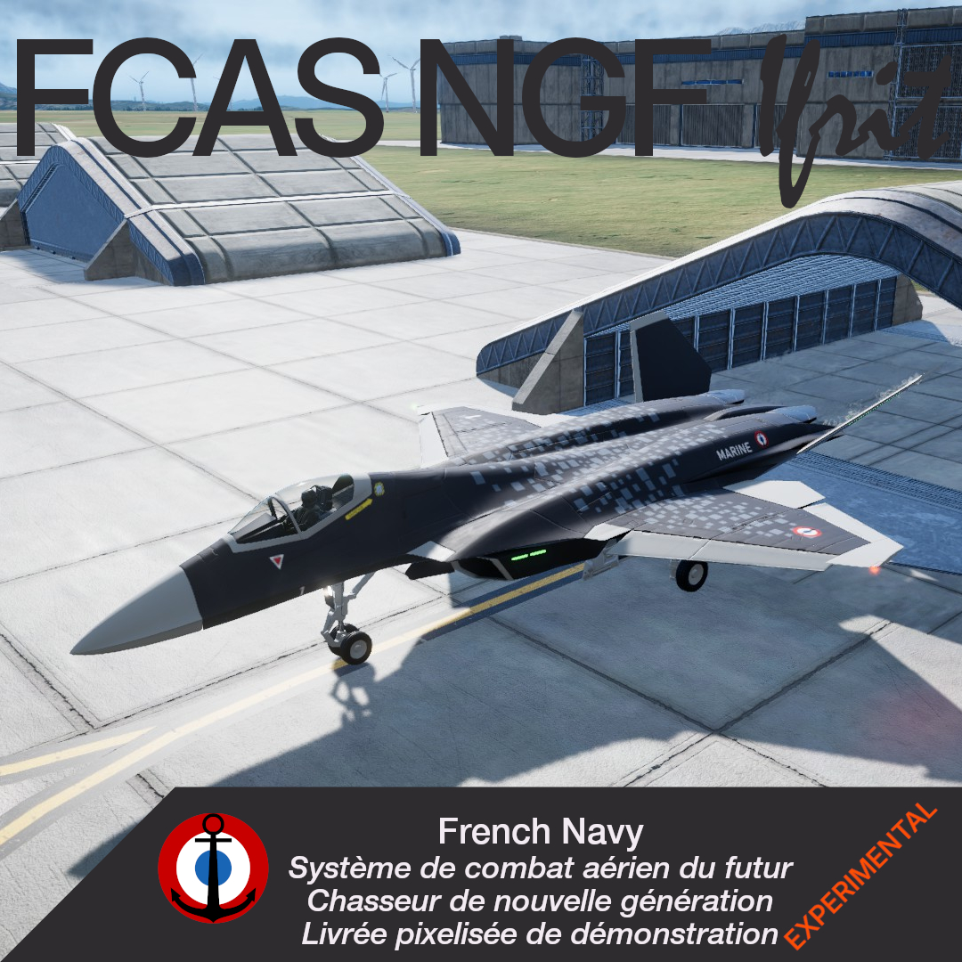 French Navy FCAS Pixelated Demonstrator