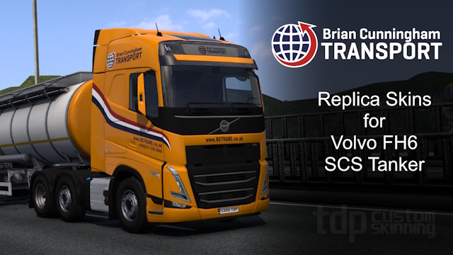Brian Cunningham Transport Replica Skins