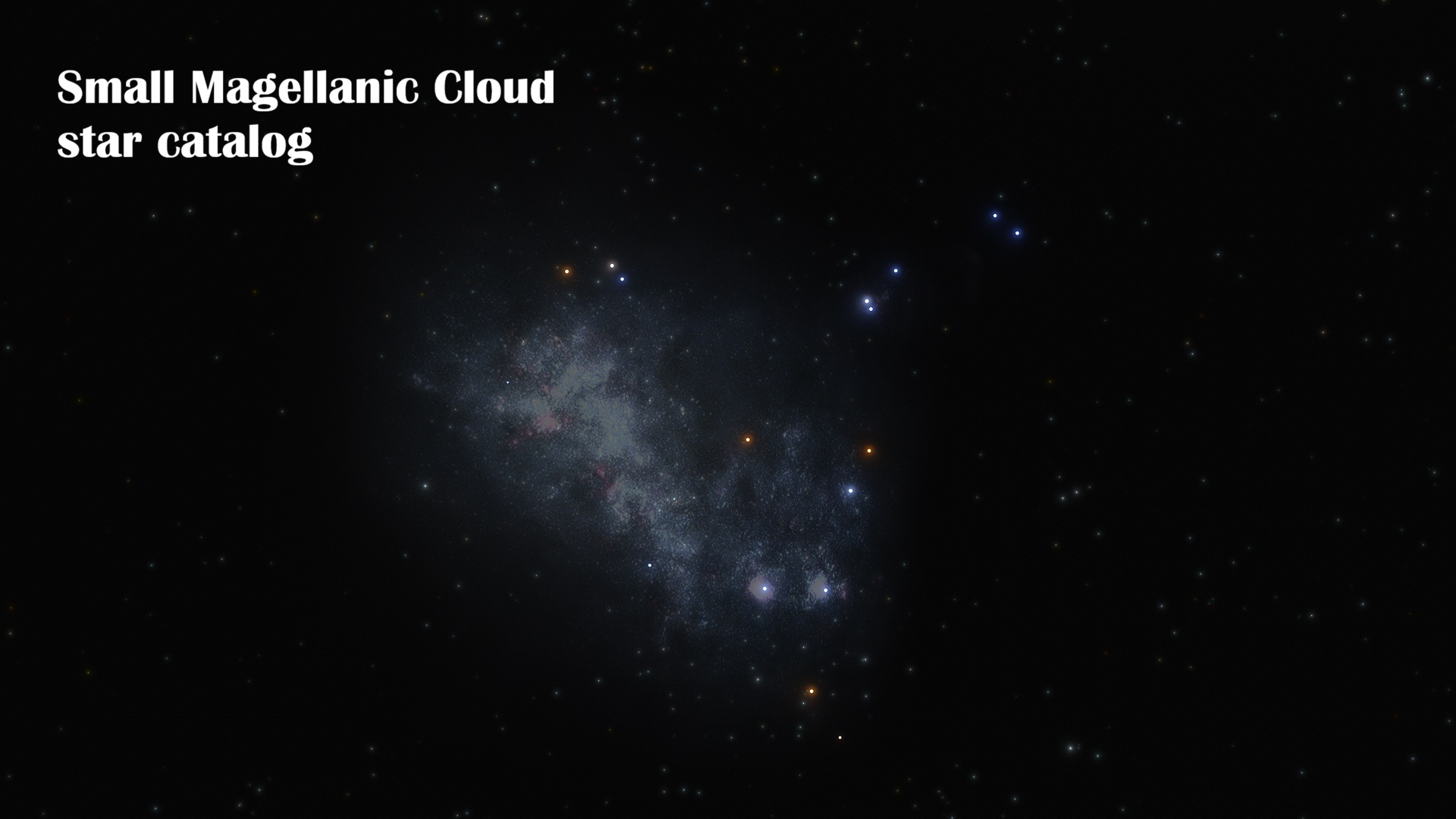 Small Magellanic Cloud star catalog