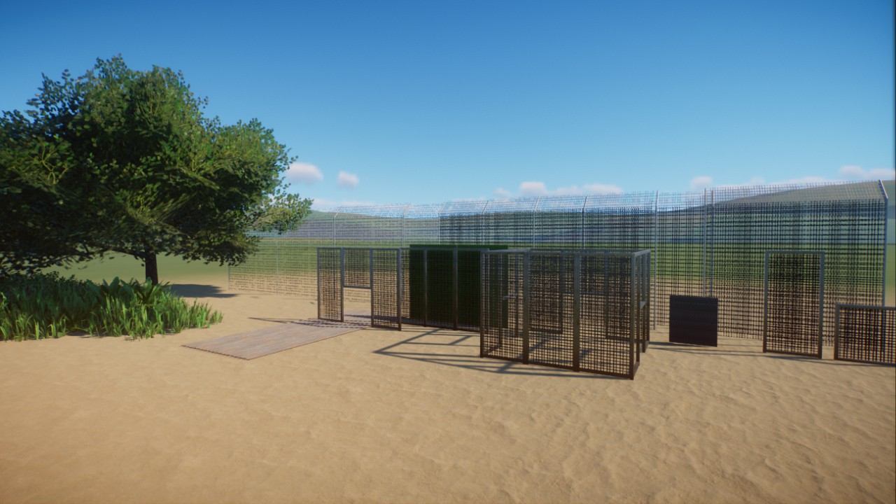 objet pour le lumigny safarie reserve enclos