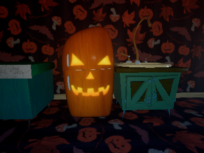 cadens Halloween house