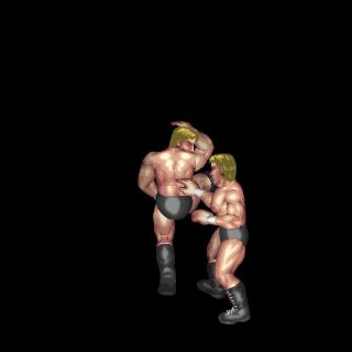 Spin Kick B (running counter)