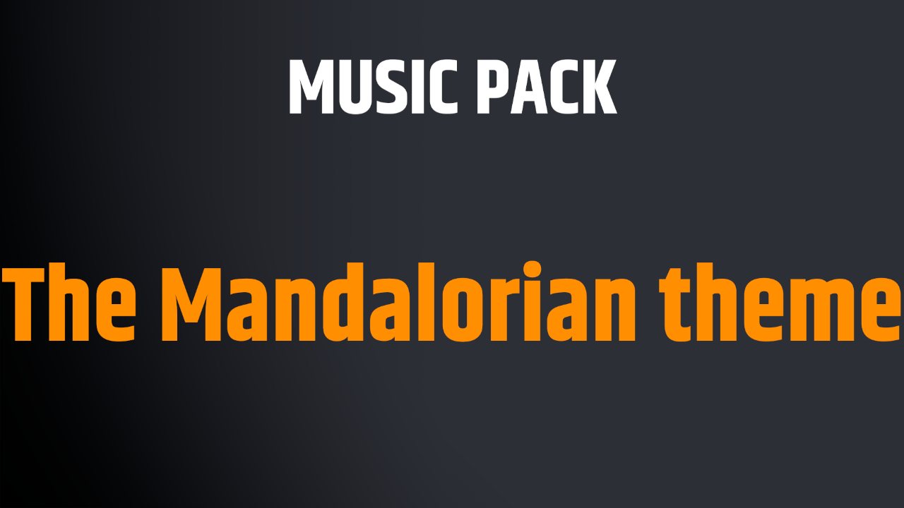 The Mandalorian theme