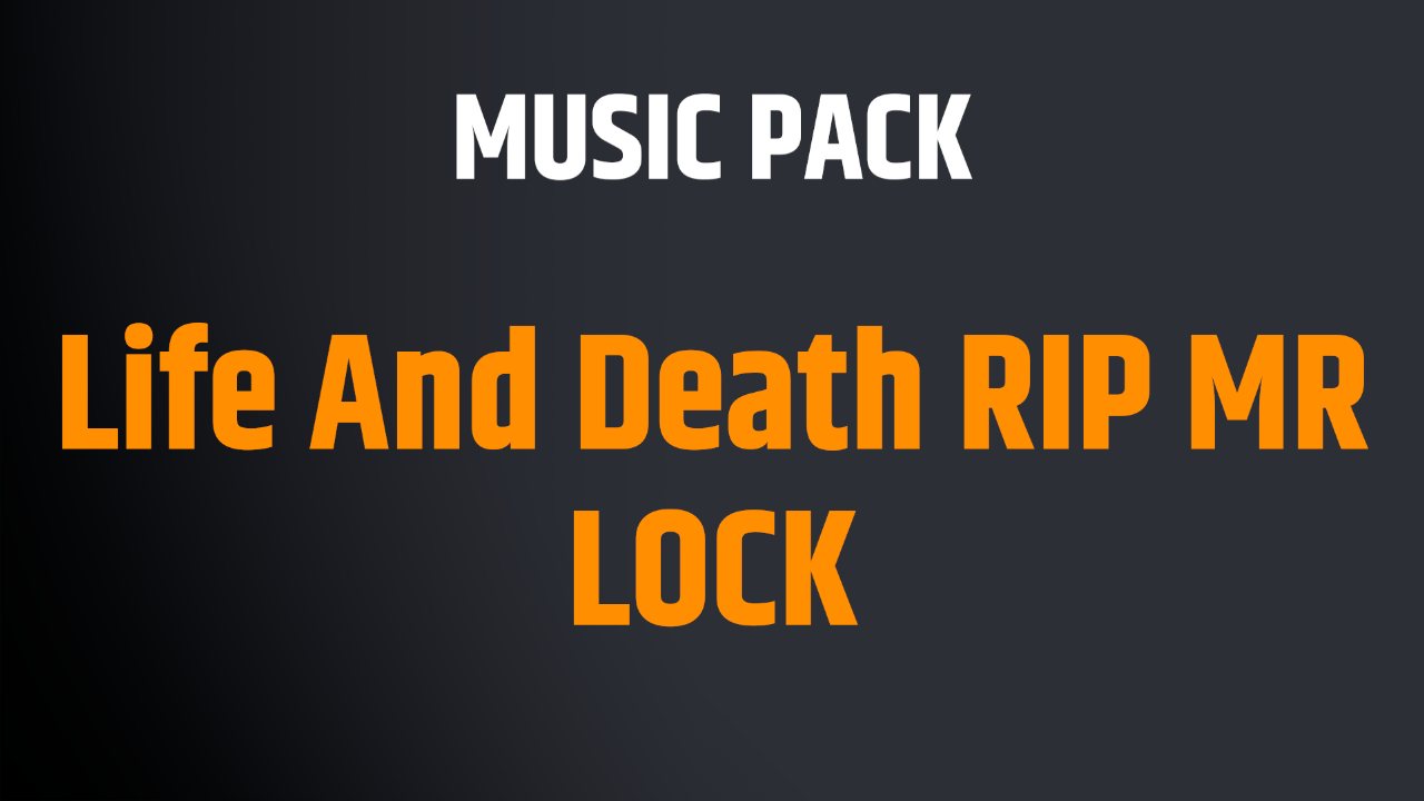 Life And Death RIP MR LOCK