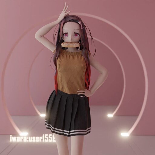 Steam Workshop::[MMD 紳士向け] 禰豆子_ CLC-devil