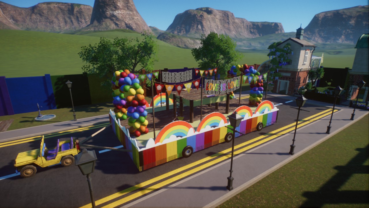 Bonobo Pride Float Habitat