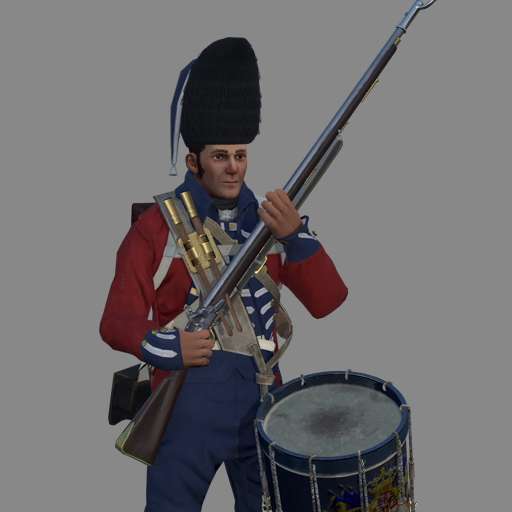 Sardinian Grenadier Drummer