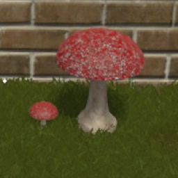 Umbrella Cap Mushroom (Small)