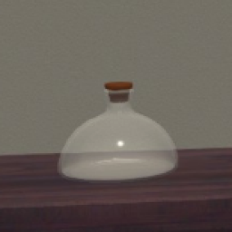Flask (Clear Glass)