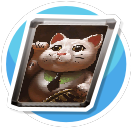 Control Lucky Cat Poster