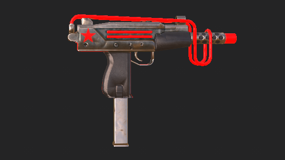 Red Energy SMG (free drop)