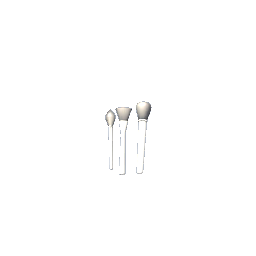 Makeup Brushes- White