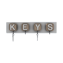 Key Rack- White